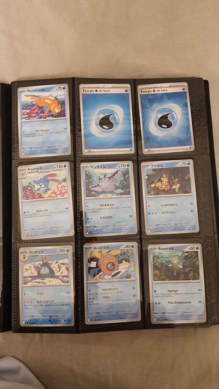 Lot de cartes Pokemon