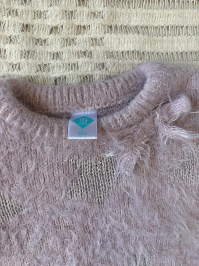 Robe pull fille 9 mois tex - photo numéro 3