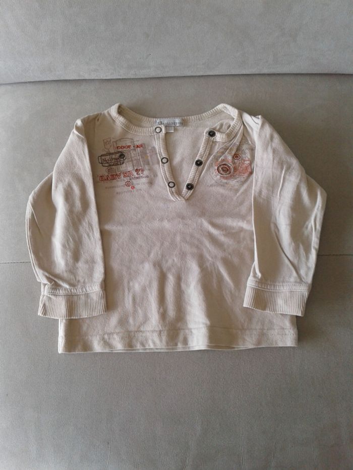 T-shirt manche longue 2 ans