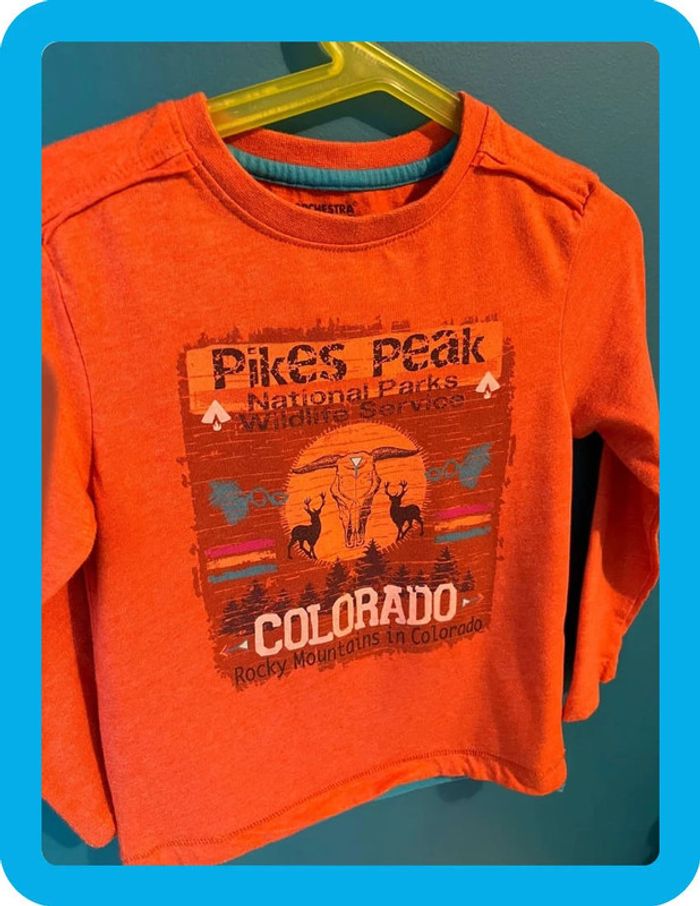 T-shirt manches longues garçon 4 ans orchestra