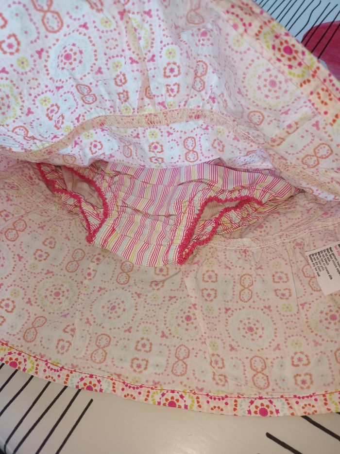 Tenue ensemble chemisier et jupe culotte taille 18 mois - photo numéro 6