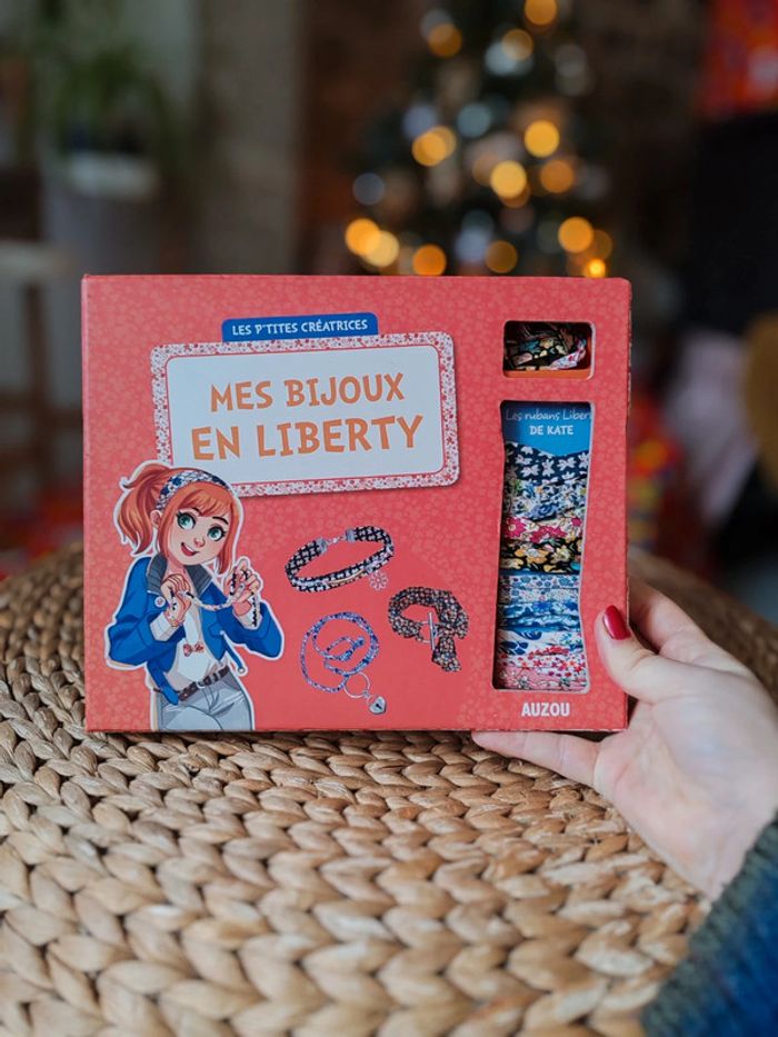 Coffret mes bijoux en liberty - auzou