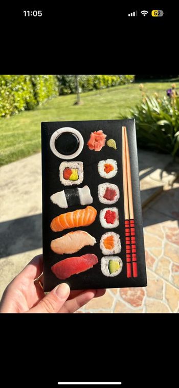 Livre recette sushis, makis