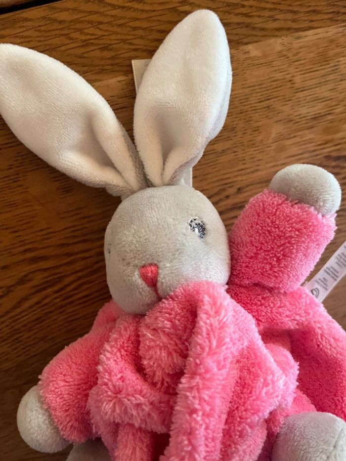 Doudou lapin boule kaloo - photo numéro 3