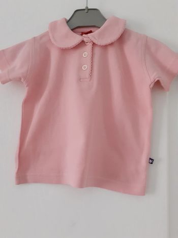 Polo manches courtes fille 4ans