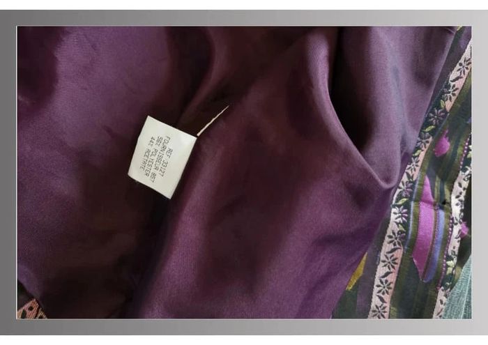 veste avec épaulette Damart violet/rose taille 46 femme - photo numéro 5