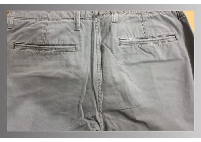 Pantalon homme GAP w32 L30 gris - photo numéro 4