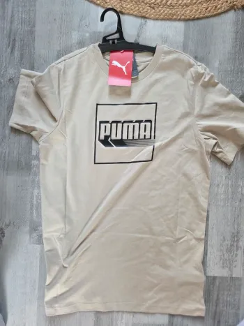 Tee shirt puma beige
