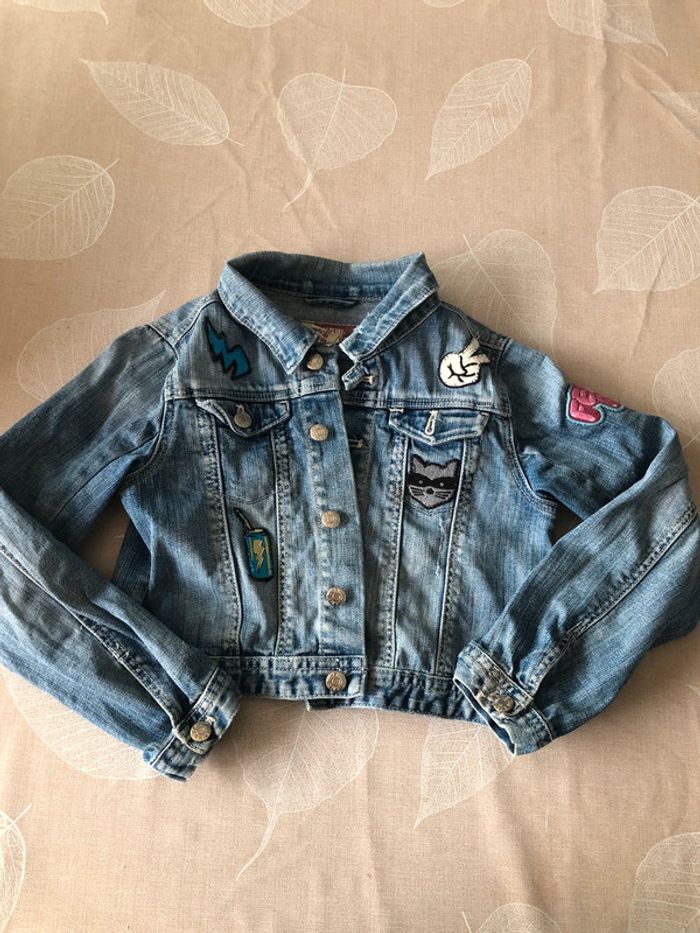 Veste en jeans 7/8 ans
