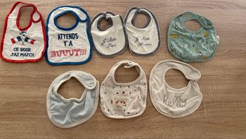 Lot de bavoirs 