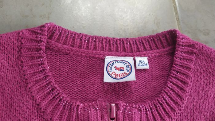 Gilet fille LCDP 10 ans - photo numéro 3