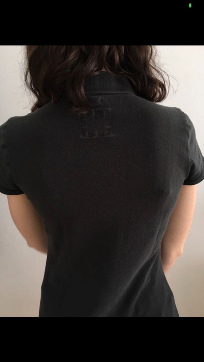 Polo noir hollister - photo numéro 3