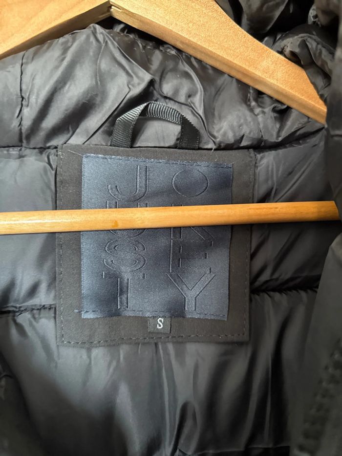 Doudoune noire mixte Just Key S – neuve avec capuche - photo numéro 4
