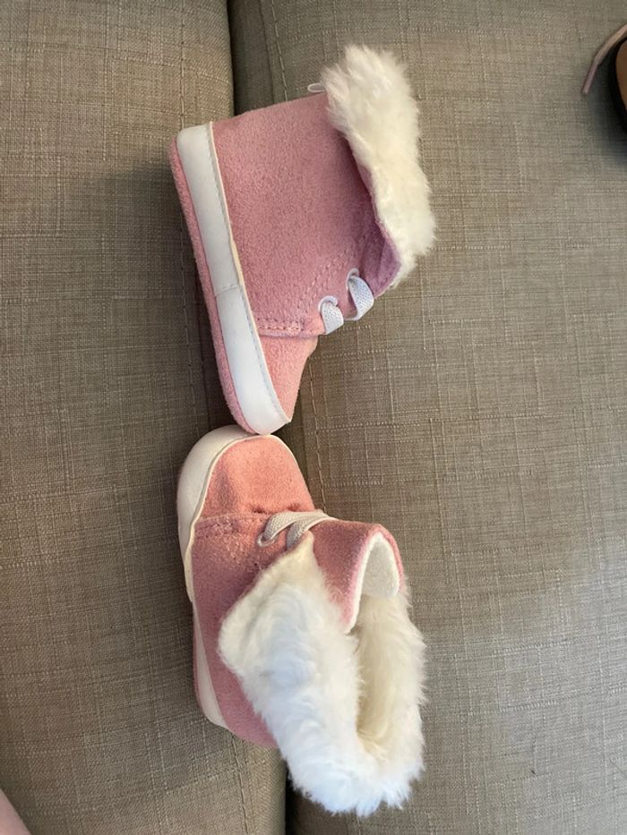 Chaussures bébé fourées