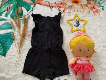 Combi short bébé fille 3 mois