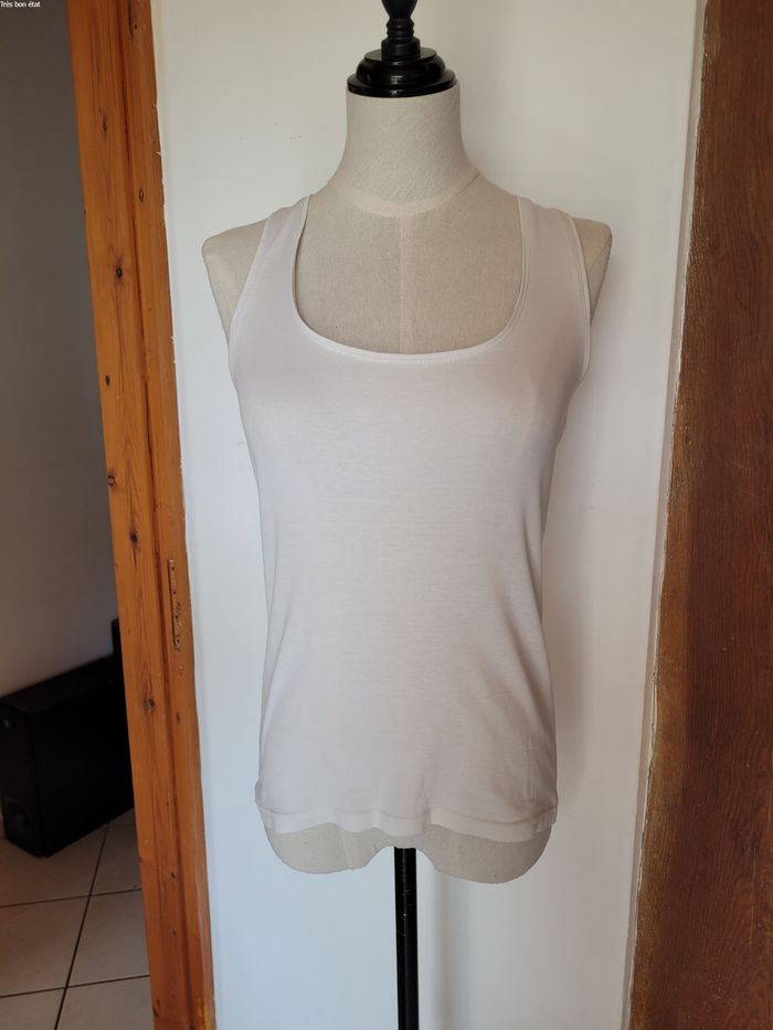Débardeur marcel blanc