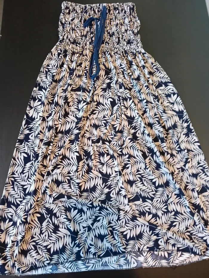Magnifique robe bustier floral L