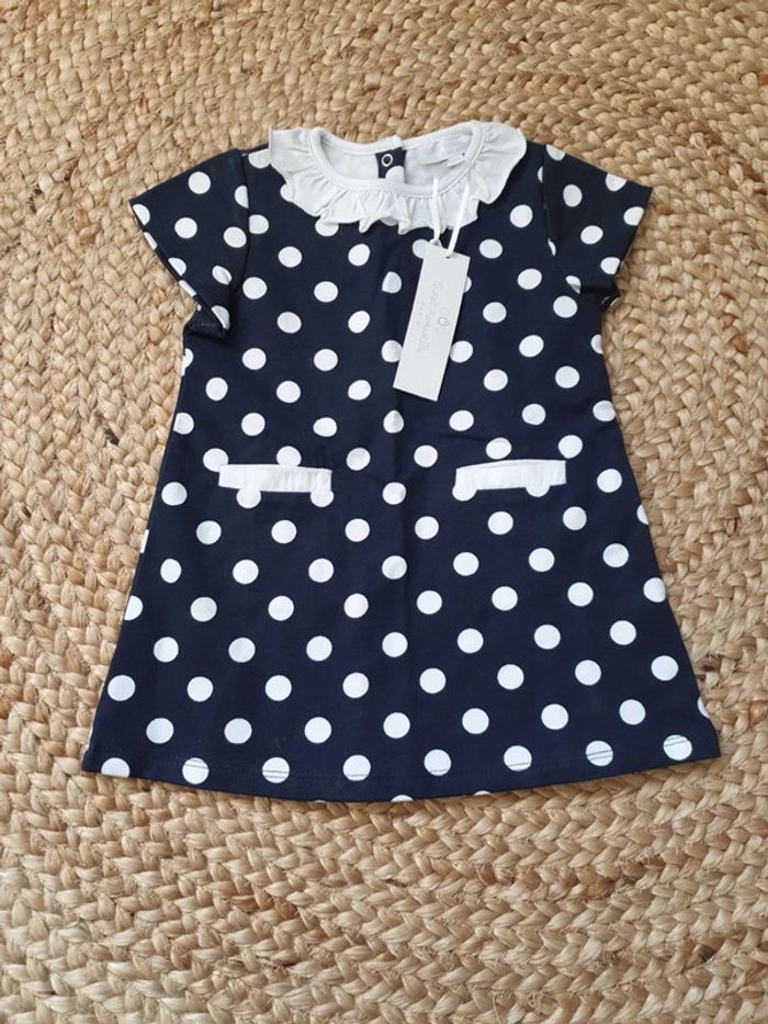 Robe à pois cadet Rousselle 12 mois