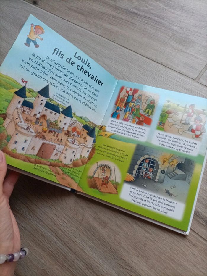 Livre la petite imagerie : au temps des chevaliers - photo numéro 9