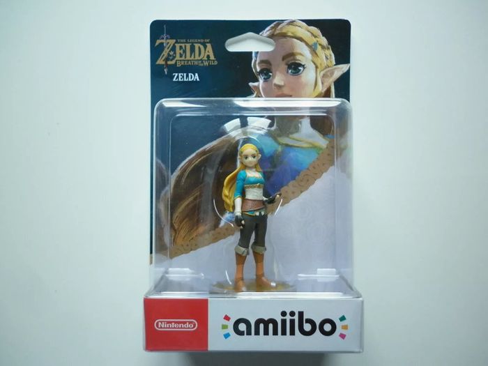 Breath of the Wild Zelda The Legend of Zelda Figurine Interactive Amiibo Wii U
