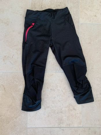 Corsaire/legging de sport 12 ans noir