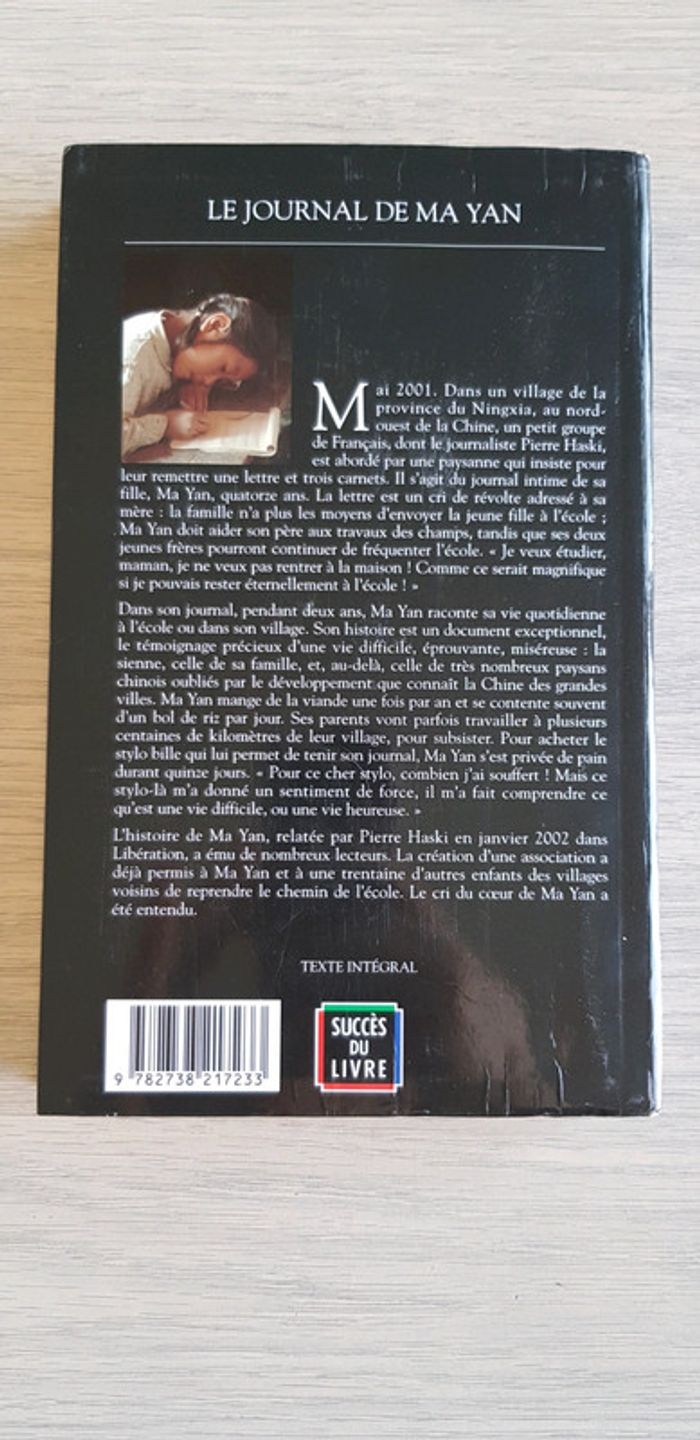 Le journal de Ma Yan - photo numéro 2
