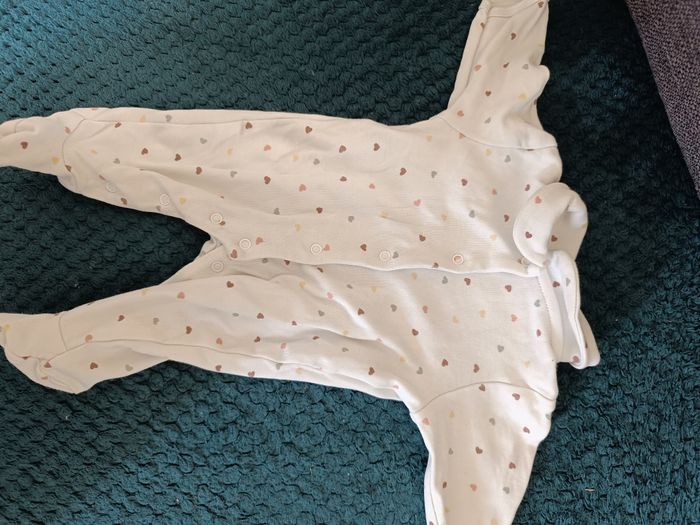 Ensemble body et pyjama fille 1 mois - photo numéro 2