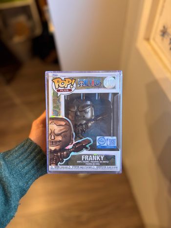 Funko Pop! Plus Franky Statue (Bronze) with Pop! Protector One Piece