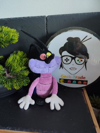 Peluche Joey cafard Jemini Oggy et les cafards dessin animé  Moustique Violet