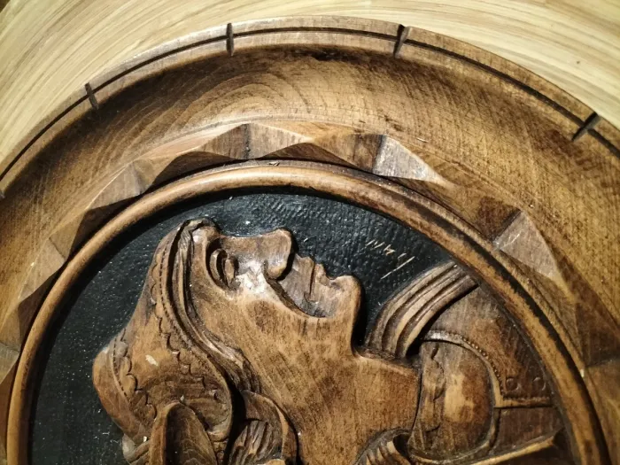 Assiettes murale bois sculpté - photo numéro 4