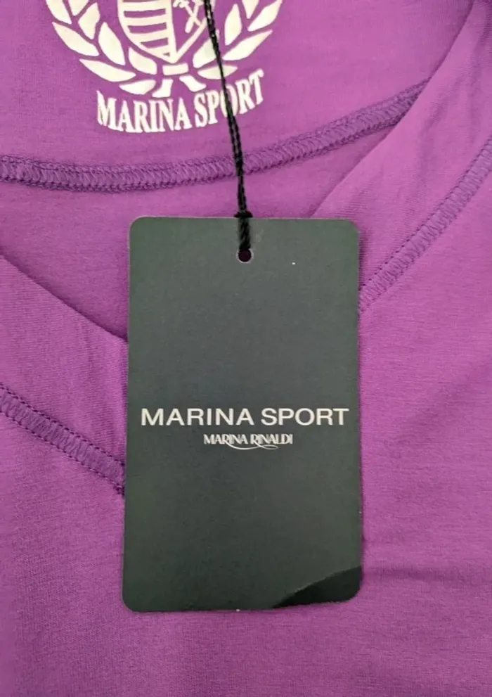 T-shirt neuf - Marina Rinaldi - taille 58 - photo numéro 6