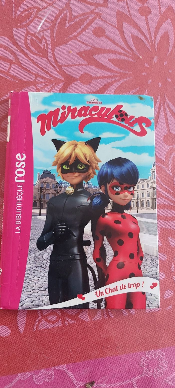 La bibliothèque rose miraculous un chat de trop