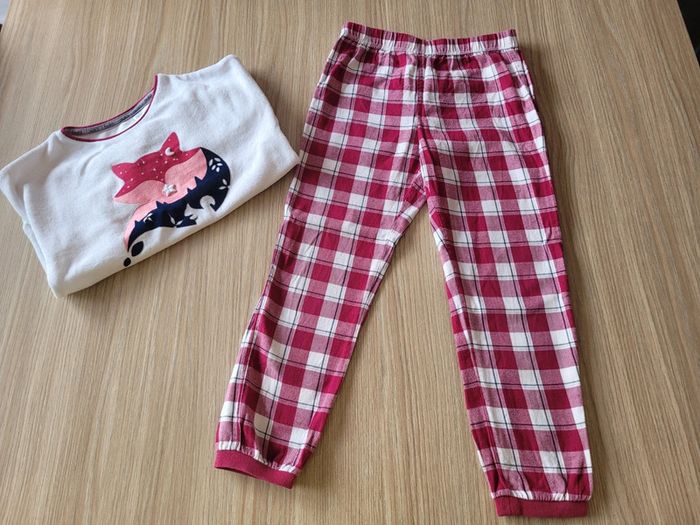 Pyjamas 2 pièces 6 ans okaidi hait velours bas tissus - photo numéro 6