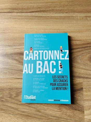 Livre «Cartonnez au bac» Édition L’Étudiant