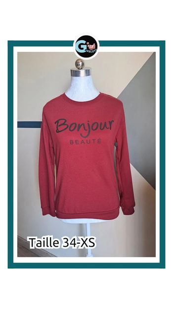 🦚Tee-shirt manche longue taille 34-XS