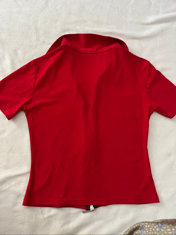 T-shirt rouge - photo numéro 5