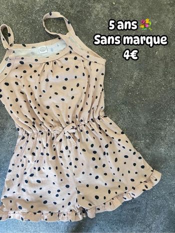 Combinaison 💐 5 ans 💐 Sans marque
