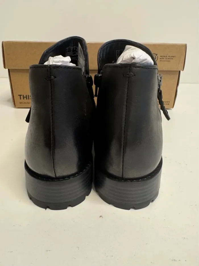 Bottines Clarks Clarkwell Zip noir en cuir taille 39 - photo numéro 6