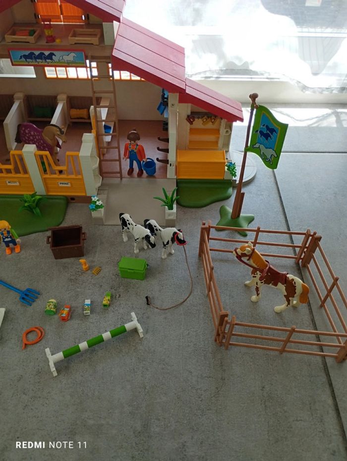 Écurie ou centre équestre playmobil - photo numéro 3