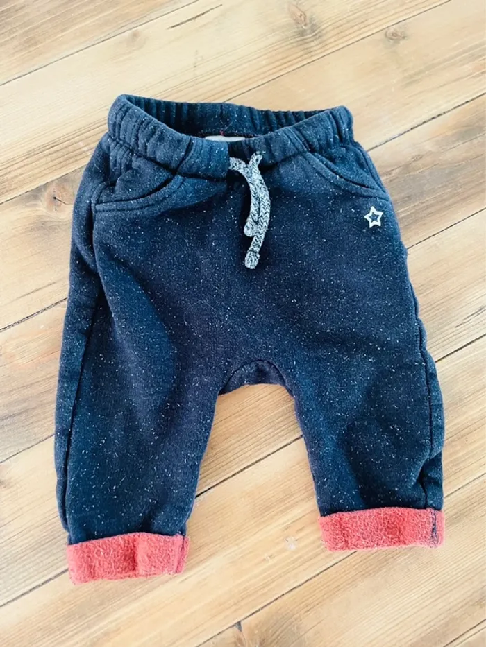 Ensemble pull en mailles et jogging 12 mois - photo numéro 3