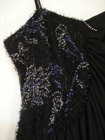 Robe drapée fête/cérémonie - Taille S
