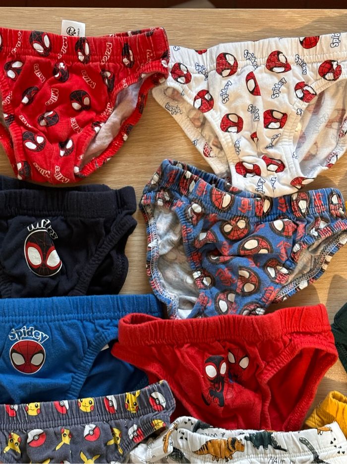 Lot 12 culottes slips garçon 2-3 ans neuf - photo numéro 7