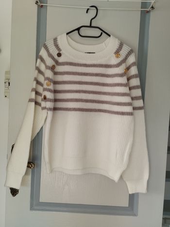 Pull blanc