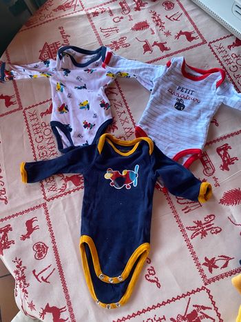 Body manche longue 1 mois