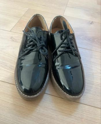 Derby noir vernis Taille 36