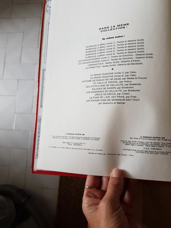 Gotlib - Rubrique à brac - photo numéro 2