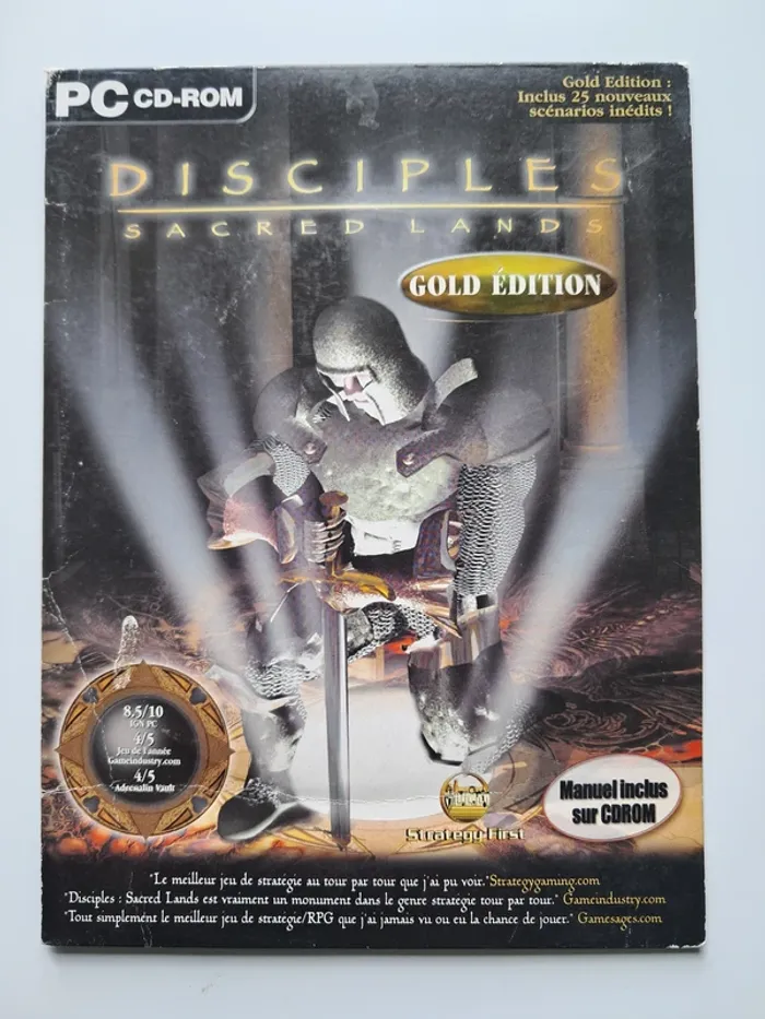 Jeu vidéo PC Disciples Sacred Lands Gold Edition