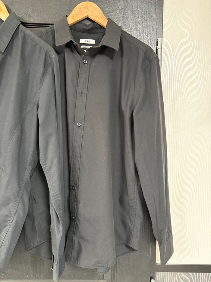 2 chemises coupe droite T.42 neuves - photo numéro 3