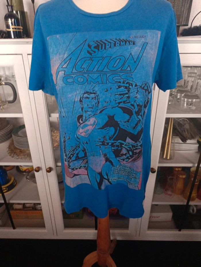 T shirt homme Superman taille L - photo numéro 2