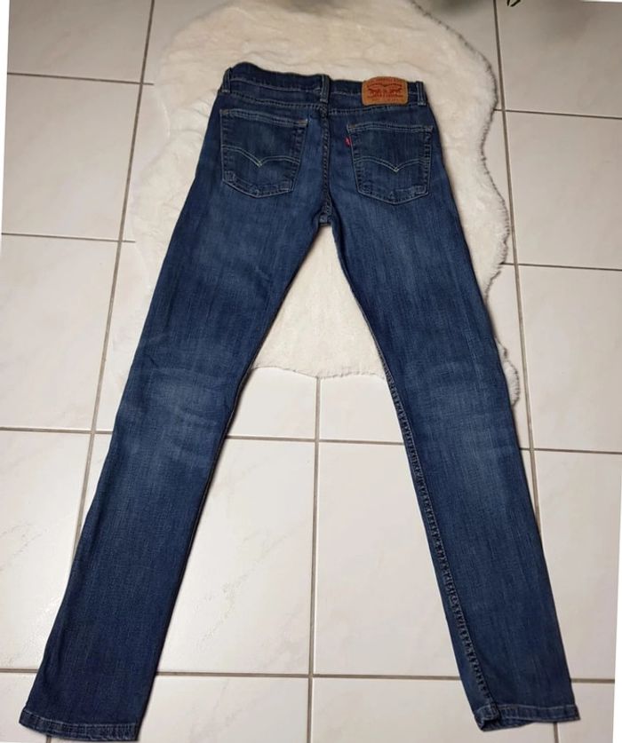 Jean Levi's 510 W28 L32 Bleu - photo numéro 3